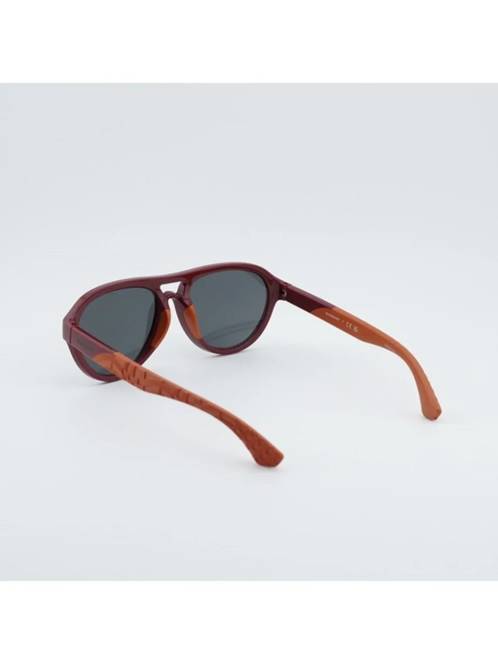 Burberry Kids JB4005U 418187 Sunglasses Red Aviator Frame, Grey Lenses